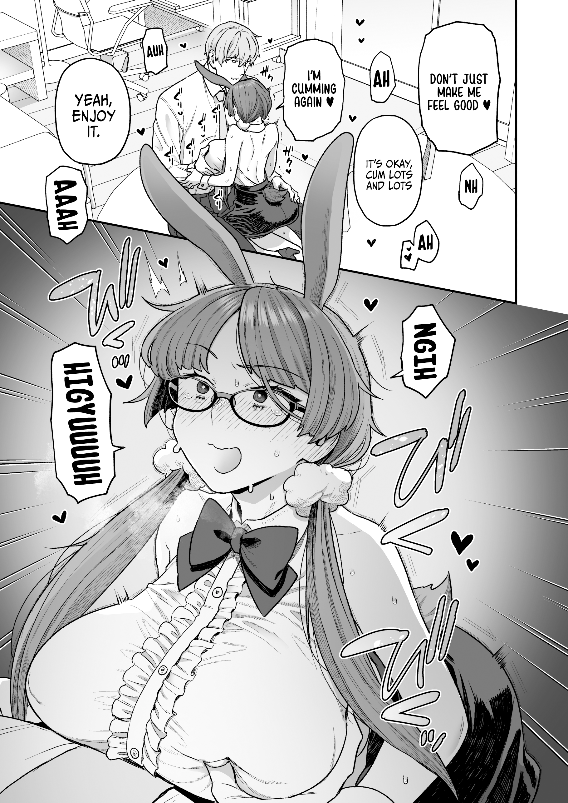 hentai manga The Prez and Mitsuda-kun Doing Bunny Play At Home - Otonashi Kotoha and Mitsuda Makoto Vol.4